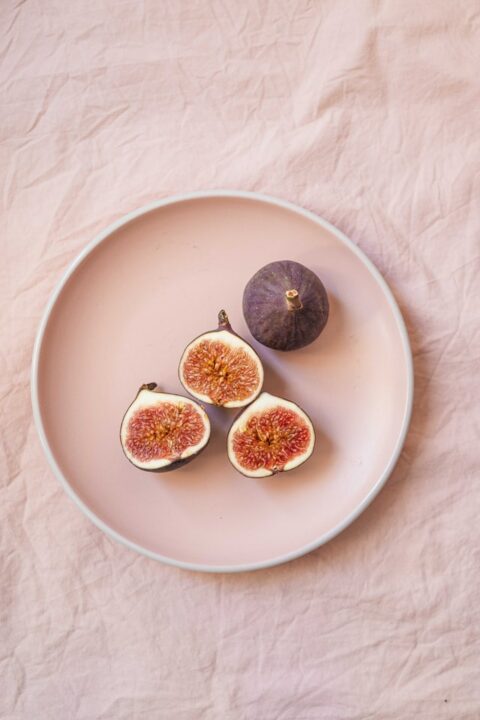Figs on a plate