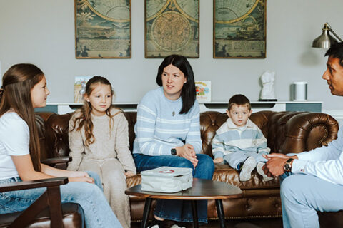 A Family at Stonegate Medical Clinic